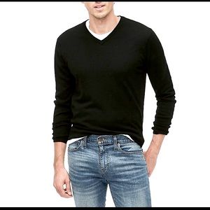 J.Crew Slim Merino Wool Small Sweater-black